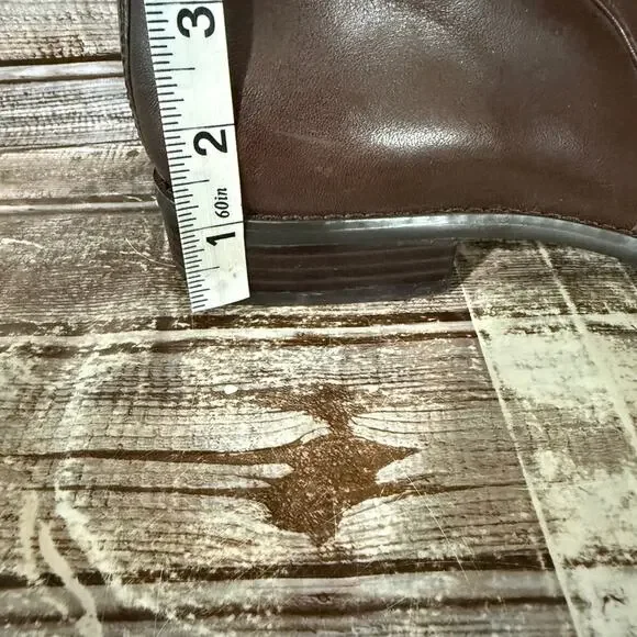 New Michael Kors ST14G brown leather riding boots size 11 - Picture 8 of 8